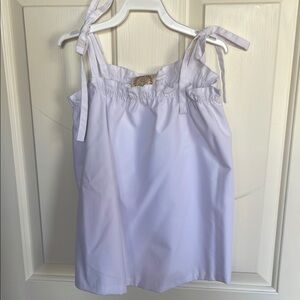 The Beaufort Bonnet Company Purple Relaxed Tie Front Camisole